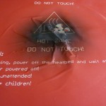 Heated Bed Heat Damage Close Up