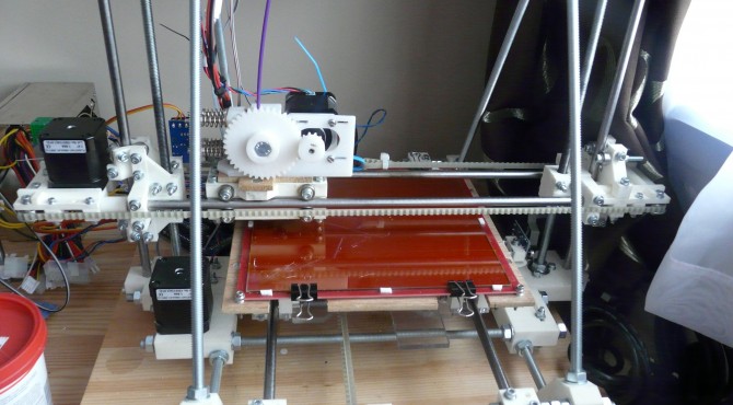 Mendel with Heated Bed
