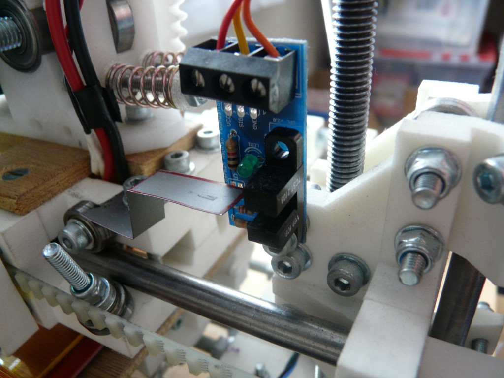 RAMPS X axis opto endstop reverse angle