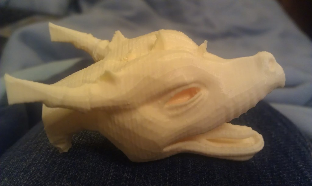 Dragon Head Print